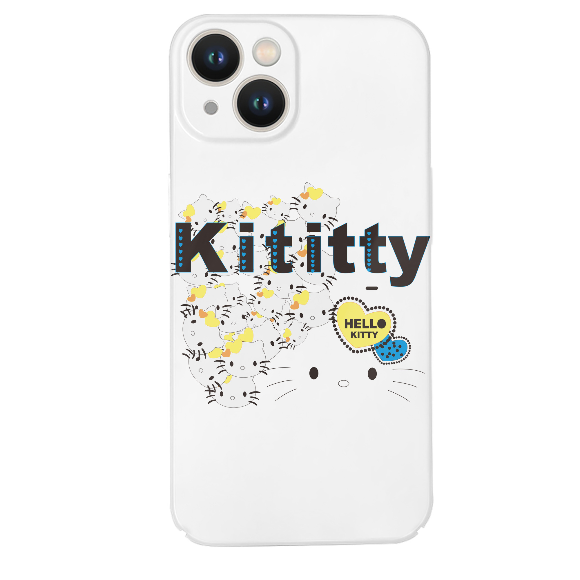 （画像用） Hello Kitty ハローキティ 【iPhone 14シリーズ対応】ハードケース